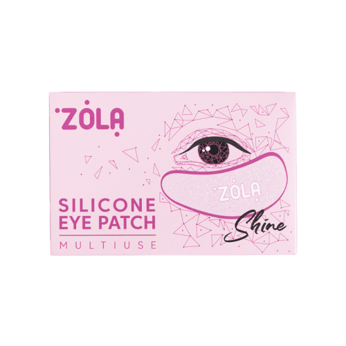 ZOLA Płatki pod oczy silikonowe, różowe