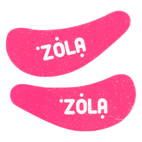 ZOLA Płatki pod oczy silikonowe, malinowe