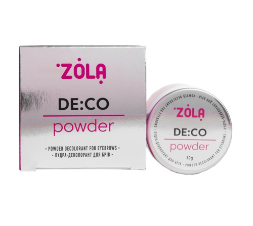 Puder dekoloryzujący do brwi Zola DE: CO Powder, 10 g
