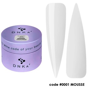 DNKa BUILDER GEL MOUSSE, 30 ml #0001