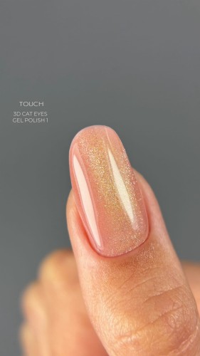 TOUCH gel polish 3D Cat eyes 01, 9 ml
