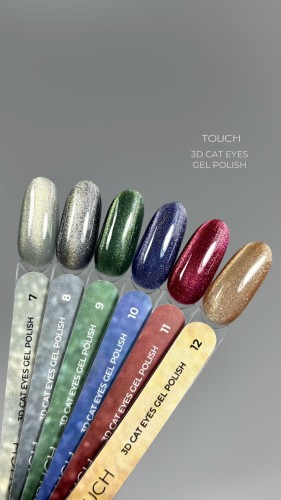 TOUCH gel polish 3D Cat eyes 02, 9 ml