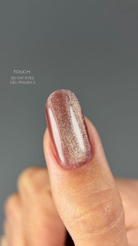 TOUCH gel polish 3D Cat eyes 02, 9 ml