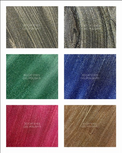 TOUCH gel polish 3D Cat eyes 06, 9 ml