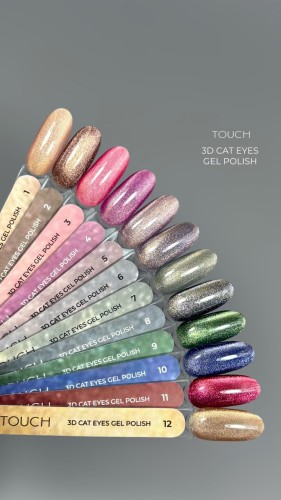 TOUCH gel polish 3D Cat eyes 09, 9 ml