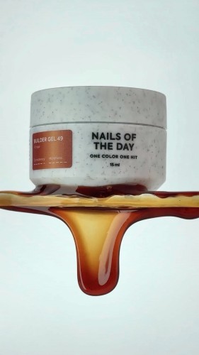 NAILSOFTHEDAY gel Builder gel 049 Vitrage, 15 ml