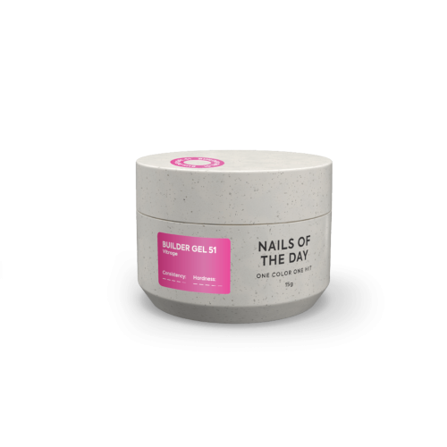 NAILSOFTHEDAY gel Builder gel 051 Vitrage, 15 ml