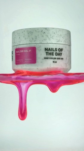 NAILSOFTHEDAY gel Builder gel 051 Vitrage, 15 ml