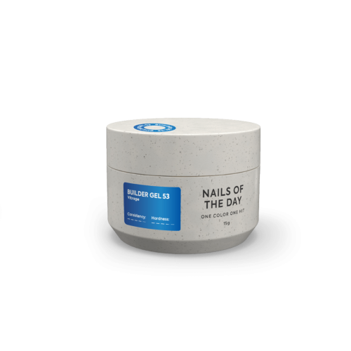 NAILSOFTHEDAY gel Builder gel 053 Vitrage, 15 ml
