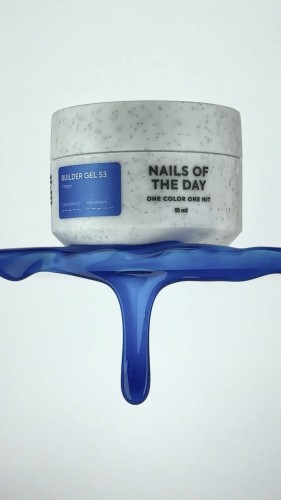NAILSOFTHEDAY gel Builder gel 053 Vitrage, 15 ml