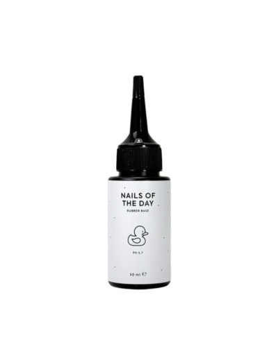 NAILSOFTHEDAY Rubber base (refill) - kauczukowa baza hybrydowa, 50 ml