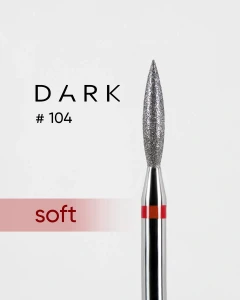 DARK Frez diamentowy nr 104 czerwony płomień 021