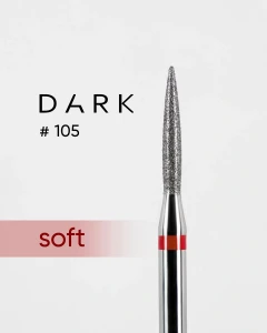 DARK Frez diamentowy nr 105 czerwony płomień 018