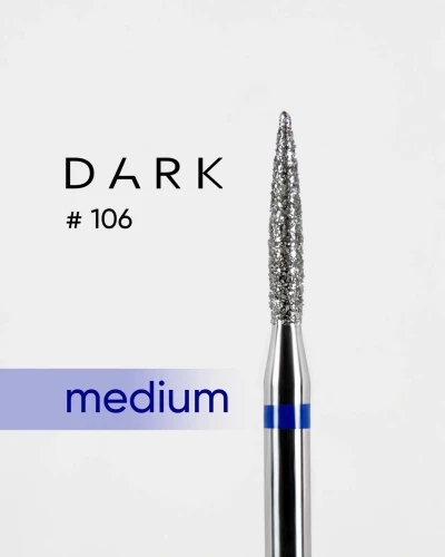 Frez diamentowy nr 106 niebieski płomień 018