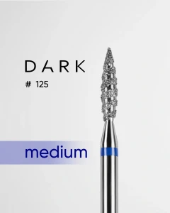 DARK Frez diamentowy nr 125 niebieski płomień tornado 023