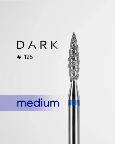 DARK Frez diamentowy nr 125 niebieski płomień tornado 023