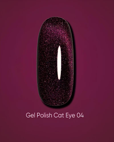DARK Gel Polish Cat Eye 04, 10 ml