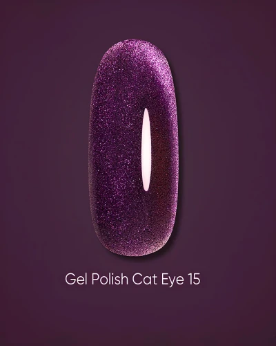 DARK Gel Polish Cat Eye 15, 6 ml