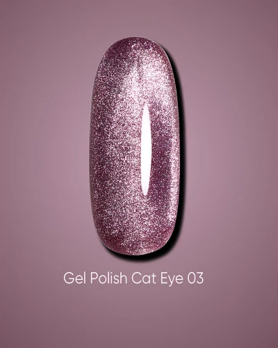 DARK Gel Polish Cat Eye 03, 10 ml