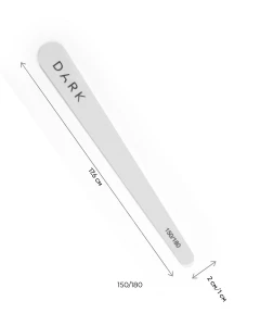 DARK Zestaw pilniczków - kropla, 10 szt. (150/180 grit)