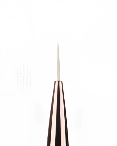 DARK Dwustronny pędzelek (liner 10 mm żel 12 mm)