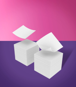 Waciki bezpyłowe GRUBE SMART (400 szt)