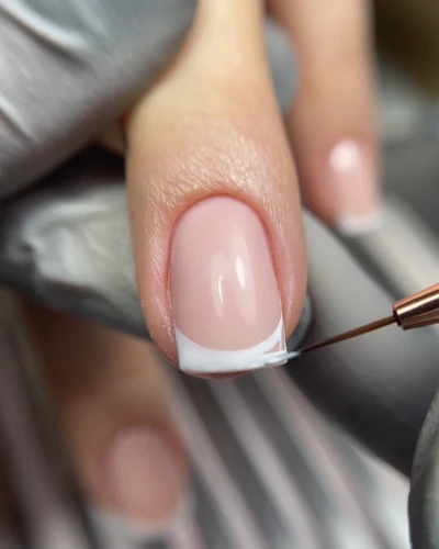 DARK Dwustronny pędzelek (liner 13 mm dotting tool 1,2 mm) (odnowiony design)