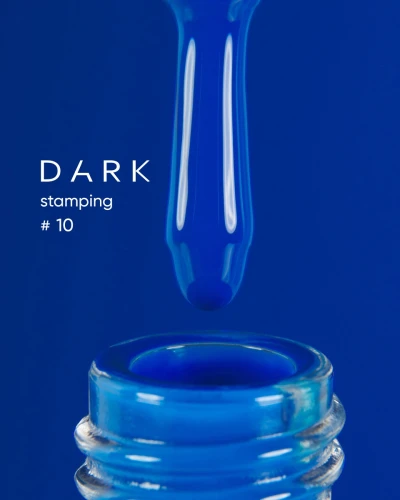 DARK Stamping Polish nr 10 niebieski, 10 m