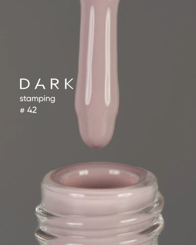 DARK Stamping Polish nr 42 taupe, 10 ml