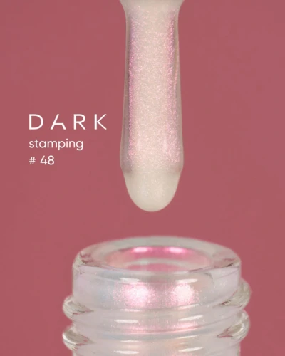 DARK Stamping Polish nr 48 różowy kameleon, 10 ml