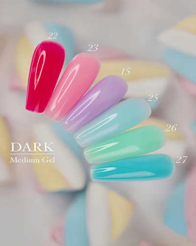 DARK Medium Gel nr 25, 15 ml (bez pędzla)