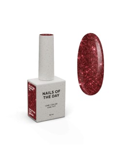 NAILSOFTHEDAY Campari gel polish, 10 ml