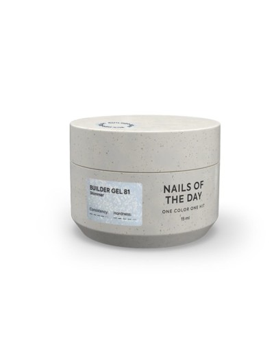 NAILSOFTHEDAY Builder gel 81, 15 ml