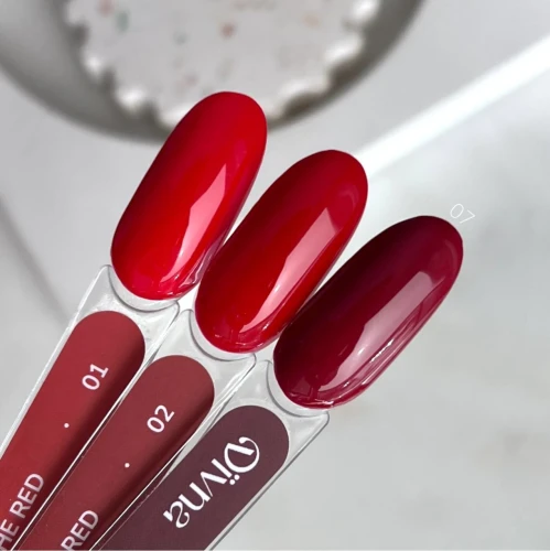 DIVNA The Red 07 lakier hybrydowy 7 ml