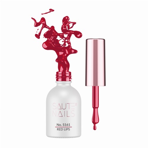 SAUTE NAILS Lakier Hybrydowy - S161 Red Lips 8 ml