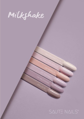 SAUTE NAILS Lakier Hybrydowy - S196 Stracietella 8 ml