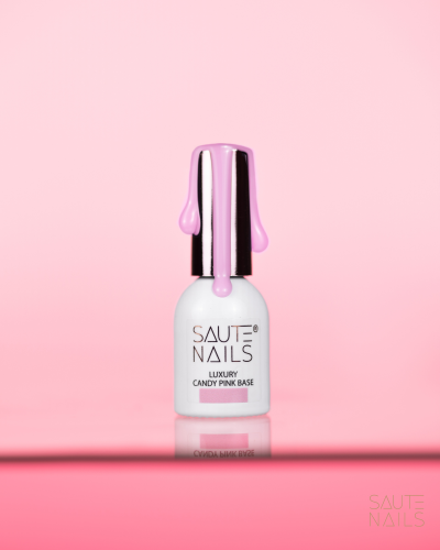 SAUTE NAILS Luxury Candy Pink Base 8 ml