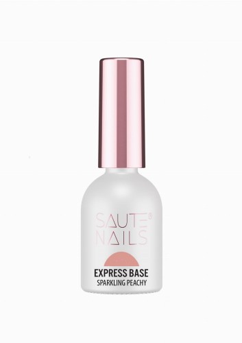 SAUTE NAILS Express Base Sparkling Peachy 8 ml