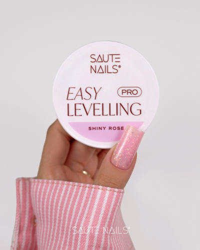 SAUTE NAILS Easy Levelling PRO Shiny Rose 50 g