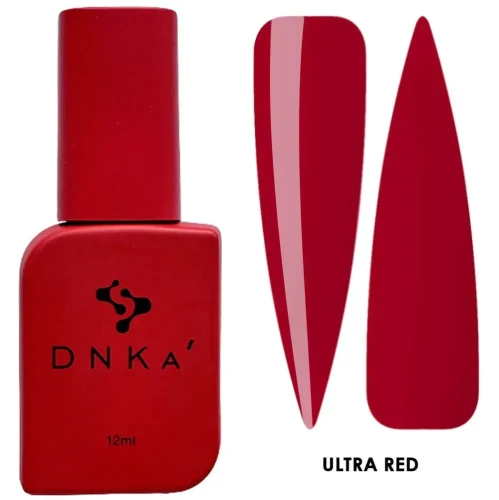 DNKa COLOR GEL POLISH NEW FORMULA , 12 ml ULTRA RED