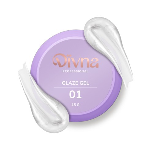 DIVNA Glaze Gel 01 15 g / Żel Budujący