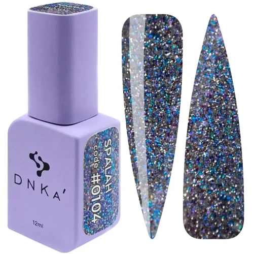 DNKa COLOR GEL POLISH, 12 ml #0104 FLASH
