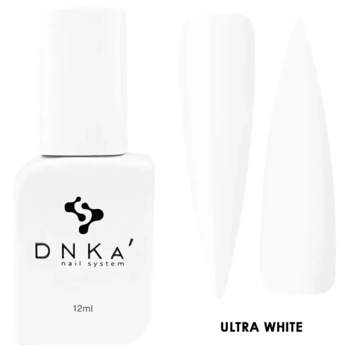 DNKa COLOR GEL POLISH NEW FORMULA, 12 ml ULTRA WHITE