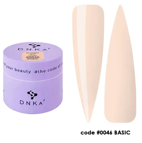 DNKa BUILDER GEL NEW FORMULA , 15 ml #0046 Basic