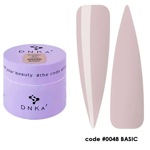 DNKa BUILDER GEL NEW FORMULA , 15 ml #0048 Basic