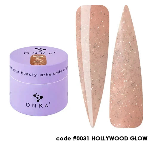 DNKa BUILDER GEL NEW FORMULA , 15 ml #0031 HOLLYWOOD GLOW