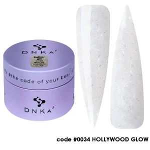 DNKa BUILDER GEL NEW FORMULA , 15 ml #0034 HOLLYWOOD GLOW 