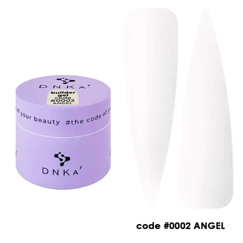 DNKa BUILDER GEL NEW FORMULA , 15 ml #0002 Angel