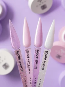 DNKa BUILDER GEL NEW FORMULA , 15 ml #0008 Peonies