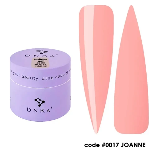 DNKa BUILDER GEL NEW FORMULA , 15 ml #0017 Joanne